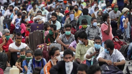 ہندوستان میں کورونا سے یومیہ متاثرین کی تعداد میں کمی