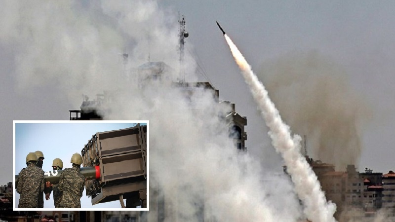 صیہونی کالونیوں پر فلسطینی استقامت کے نئے میزائیلی حملے