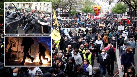 فرانس میں حکومت مخالف مظاہرے 