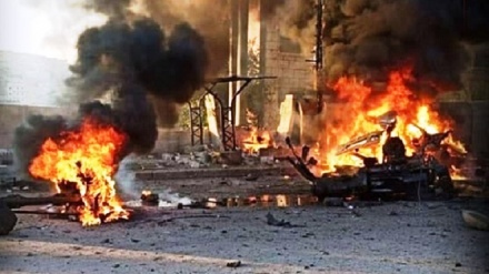 شمالی شام کے شہر جرابلس میں متعدد کار بم دھماکے
