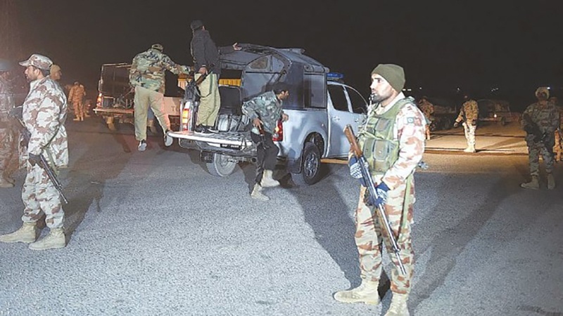 بلوچستان: ایف سی پر حملہ 5 اہلکار جاں بحق