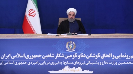ایران کی افواج ہمسایہ ملکوں کی محافظ ہیں: صدر روحانی   