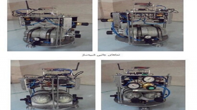İranda peykin orbital hərəkətini simulyasiya edən robot hazırlanıb
