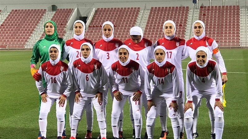 ایرانی ویمن فٹبال ٹیم، ہندوستان پہنچ گئی