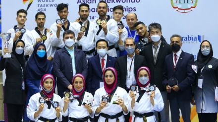 پومسے کے ایشیائی مقابلوں میں ایران کی دوسری پوزیشن