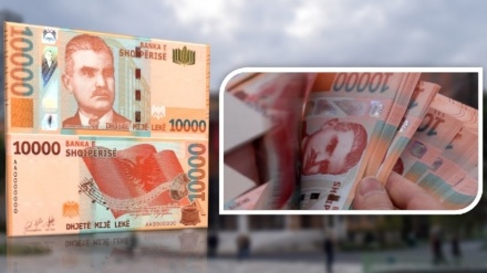 Për herë të parë prerje 10 mijë lekëshe, hidhet sot në treg kartëmonedha e re