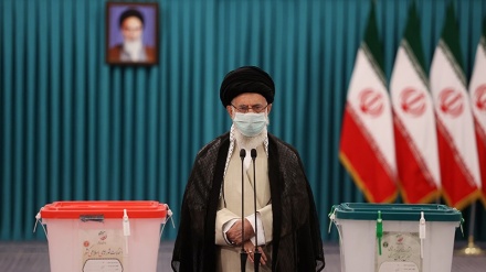 رہبر انقلاب اسلامی کا پیغام، انتخابات میں عوام کی بهر پور شرکت کی قدردانی 