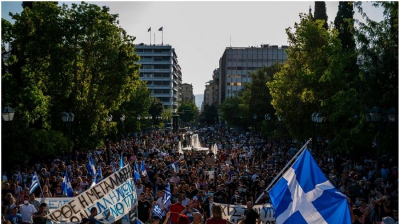  Pas Parisit, edhe Athina në protestë kundër masave antiCovid