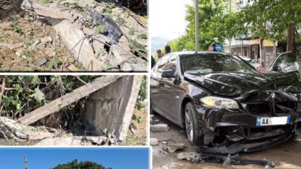 Pamjet nga vendi i aksidentit tragjik në Shkodër ku humbën jetën dy të rinjtë