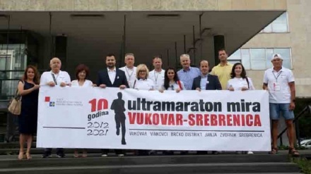 Iz Vukovara krenuo ultramaraton u počast žrtvama genocida u Srebrenici