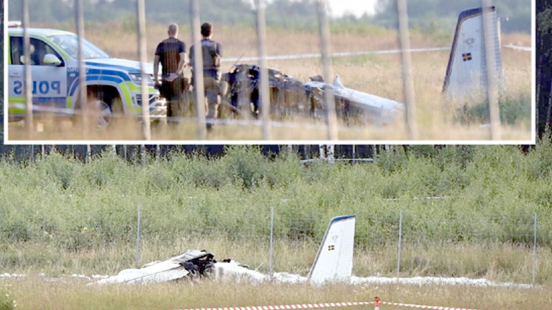 سویڈن میں طیارے کو حادثہ،9 ہلاک