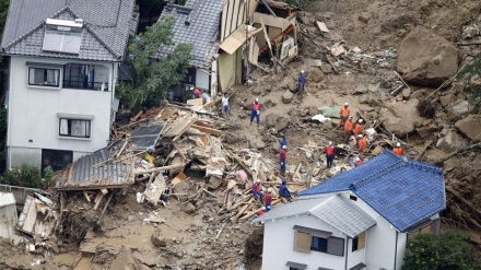 جاپان میں زمین کھسکی، ۲۰ لاپتہ ۔ ویڈیو