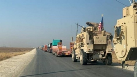 عراق میں امریکی فوجی قافلے پر ایک بار پھر حملہ