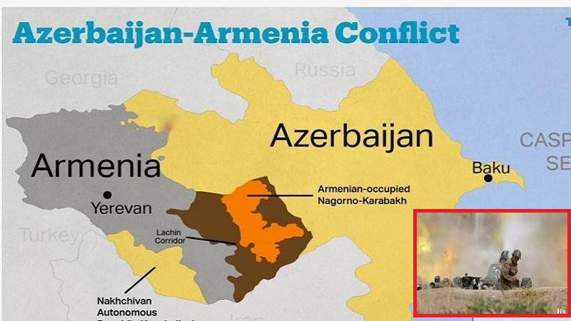 آذربائیجان کے ساتھ فوجی جھڑپ میں آرمینیا کے 3 فوجیوں کی ہلاکت