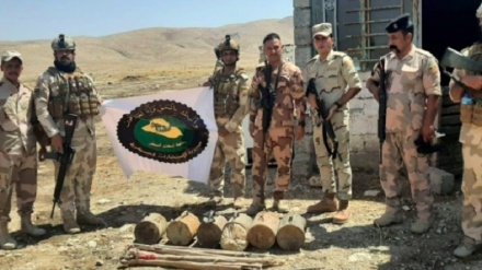 Embarekî teqemeniya DAIŞê li çiyayê Qereçûxê hat teqandin