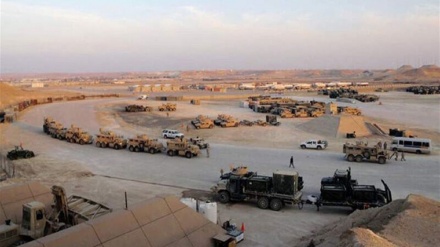 عراق، امریکیوں کا ایک بڑا کاروان مشکوک طور پر عین الاسد فوجی اڈے میں داخل