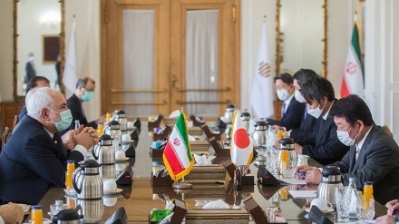 جواد ظریف کے ساتھ جاپان کے وزیرخارجہ کی ملاقات