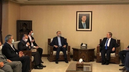 Əmir Abdullahiyan Feysəl Miqdadla görüşüb