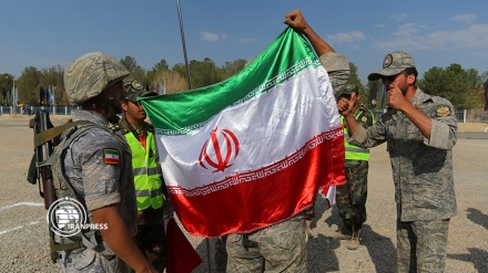 ملٹری گیمز میں ایرانی کمانڈروں کی تیسری پوزیشن
