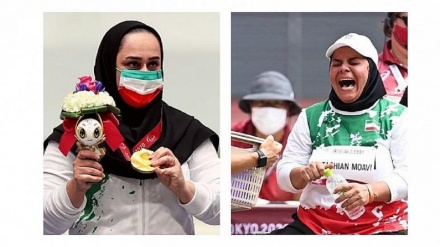 ٹوکیو پیرالمپک میں ایرانی خاتون کھلاڑیوں کے سونے کے 2 تمغے