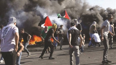 صیہونی فوجیوں کی فائرنگ سے ایک فلسطینی شہید 34 زخمی
