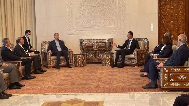 Amir Abdulahian takohet me drejtuesit e grupeve palestineze në Damask