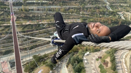 Vdiq stuntmani i famshëm iranian Arsha Aghdasi