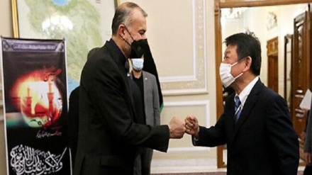 ایران اور جاپان نے تعلقات میں توسیع پر تاکید کی