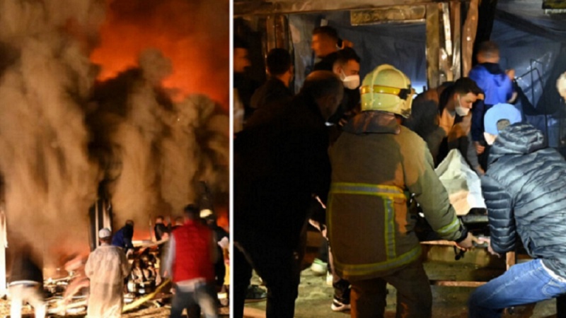 Najmanje 14 mrtvih u požaru u COVID bolnici u Tetovu