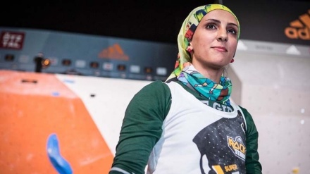 İranlı idmançı qayaya dırmanma üzrə dünya çempionatında üçüncü olub