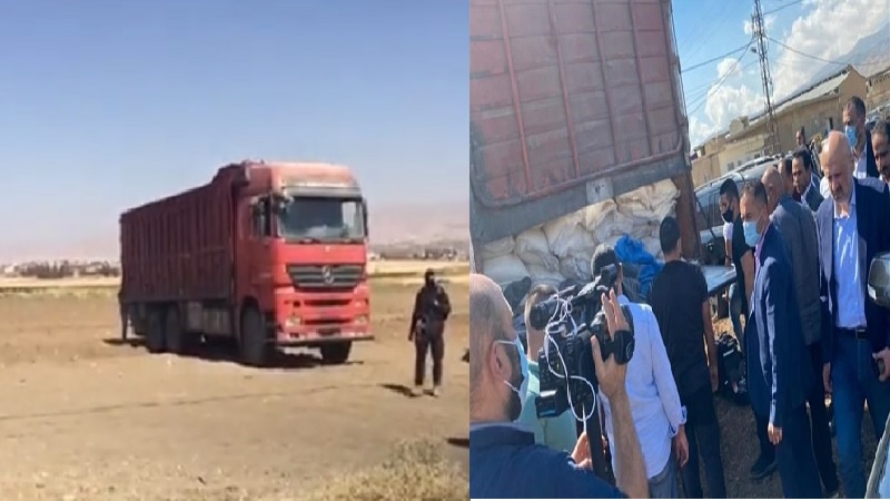 لبنان میں 20 ٹن آمونیئم نائٹریٹ سے لدا ایک ٹرک ضبط