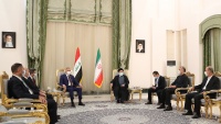 İran İslam Respublikasının prezidenti İraqın baş nazirini rəsmi şəkildə qarşılayıb.