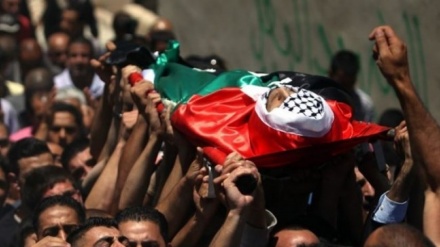 صیہونی فوجیوں کی فائرنگ سے فلسطینی نوجوان شہید