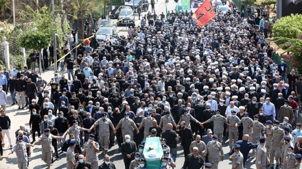 بیروت میں شیخ قبلان کی تشییع جنازہ