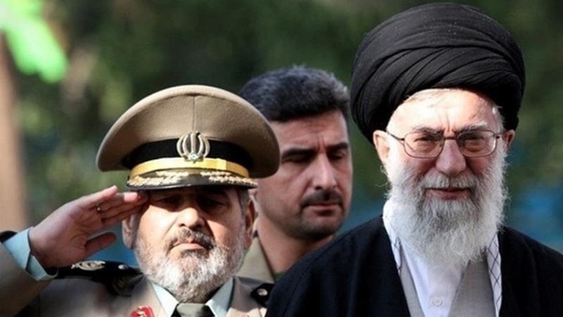 پەیامی سەرەخۆشیی رێبەری باڵای شۆڕش بە بۆنەی کۆچی دوایی سەرلەشکەر فیروز ئابادی