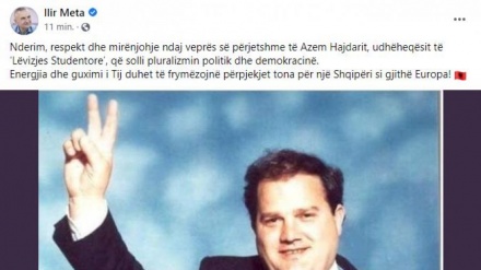 23 vite nga vrasja e Hajdarit, Meta: Guximi i tij të frymëzojë përpjekjet për një Shqipëri si Europa