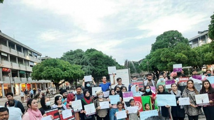 کابل یونیورسٹی سے طالبات کے اخراج پر کابل میں مظاہرہ