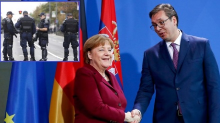 Angela Merkel në Beograd: Masa të rrepta për sigurinë