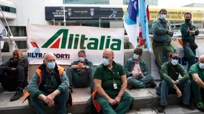 Ekonomska kriza u Italiji: Ugašena kompanija Alitalia Airlines