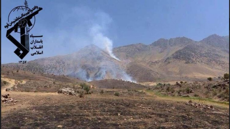 ھەڵمەتەکانی سوپای پاسدارانی شۆڕشی ئیسلامی بۆ سەر بنکەوبارەگای چەکدارانی دژەشۆڕش 