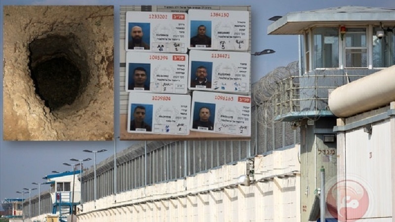 سرنگ کھود کر صیہونی جیل سے نکلنے والے فلسطینی قیدیوں کو آزاد کرا لیں گے: حماس