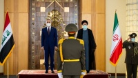 İran İslam Respublikasının prezidenti İraqın baş nazirini rəsmi şəkildə qarşılayıb.