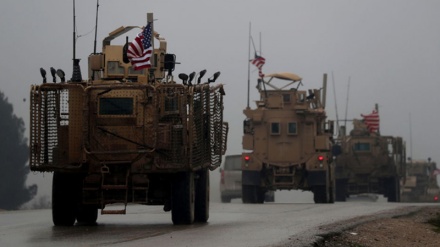 عراق: امریکی دہشتگردوں کے دو فوجی کاروانوں پر حملے