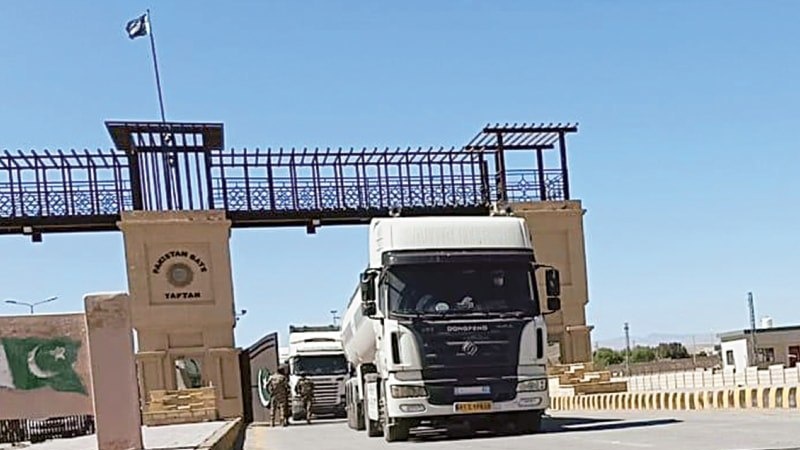 پاکستان ایران سے تفتان سرحد پر مصنوعات کے حمل و نقل کے عمل میں آسانی کا خواہشمند