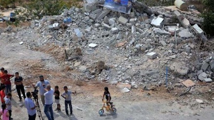 Əlnəqəbdə dörd fələstinli evi dağıdılıb