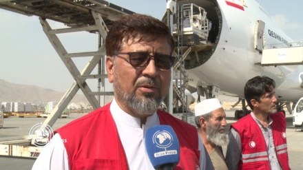 ایران کی ہلال احمر کمیٹی نے 60 ٹن امدادی سامان افغان شہریوں کے حوالے کیا