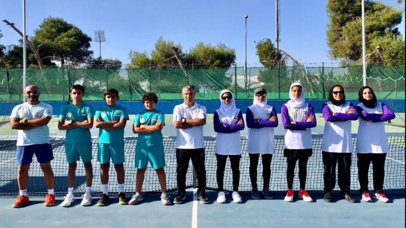 İranın yeniyetmələrdən ibarət tennis üzrə yığma komandası Qərbi Asiya çempionu oldu