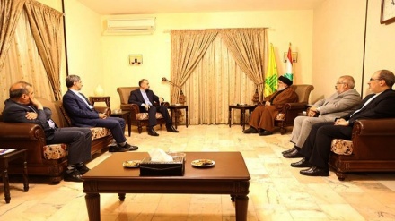 Nasrullah në një takim me Amir Abdulahian: Irani nuk i lë vetëm miqtë e tij