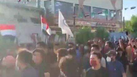 عراق کے انتخابی نتائج پر احتجاجی مظاہرے