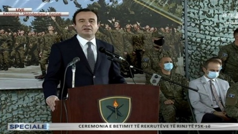 Kurti: Qeveria e Kosovës do të rritë buxhetin për FSK-në